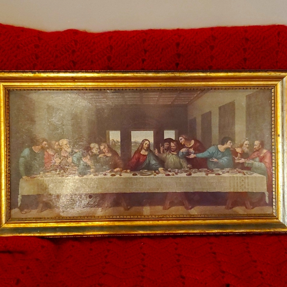 DaVinci "The Last Supper" oil painting